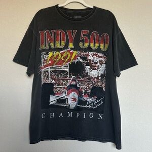 Indycar Indy 500 1991 Champion Rick Mears Men’s T Shirt Vintage Wash